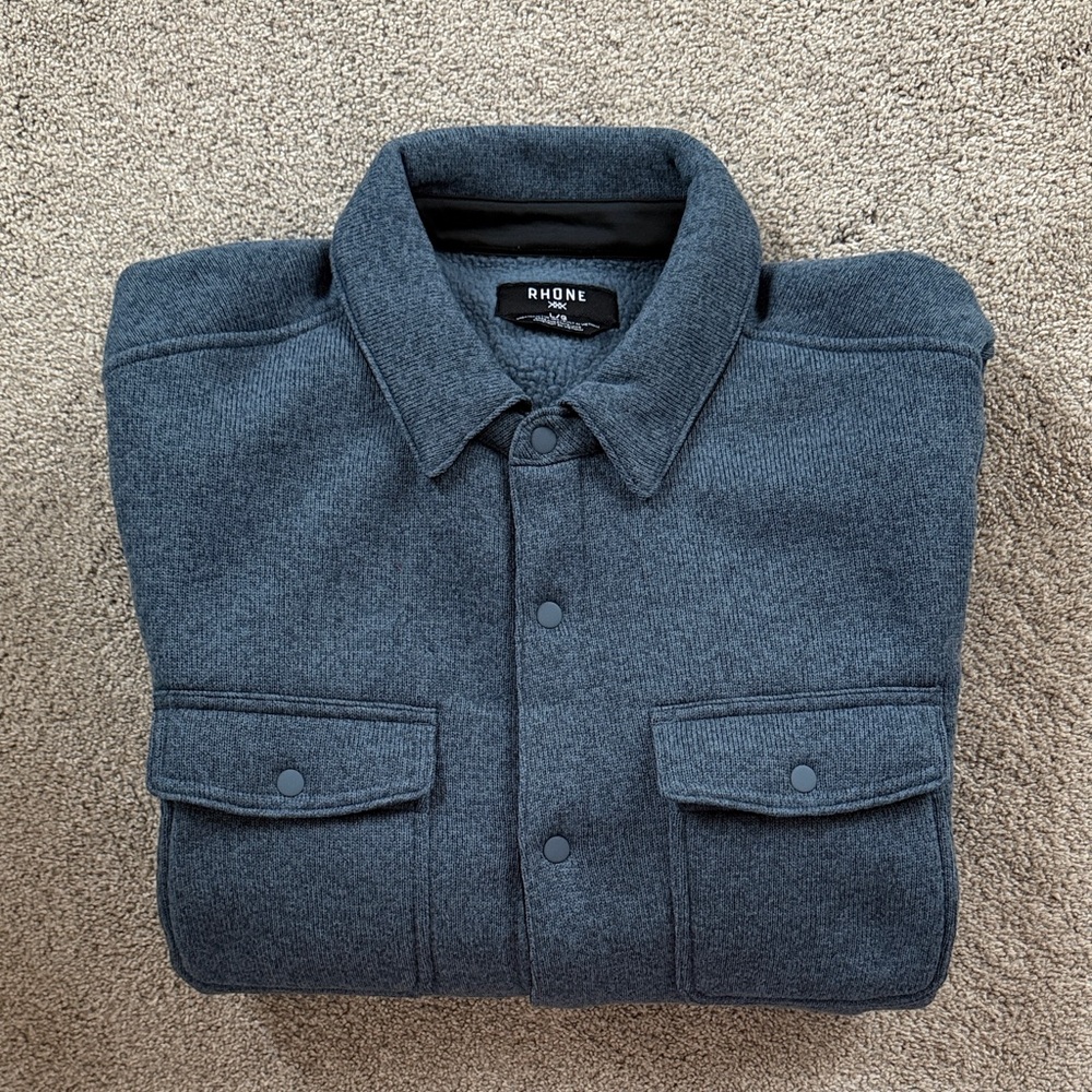Rhone Men's Fleece Shacket - Shirt Jacket